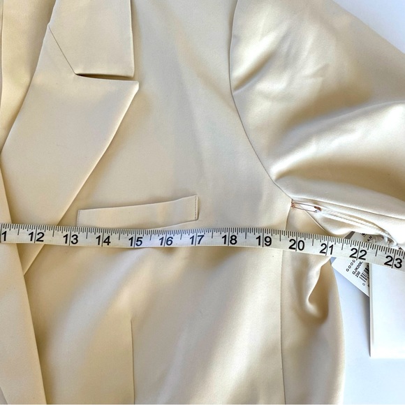 Good American Oversized The Boss 2.0 Double Breasted Blazer - NWT - Size 3 (L) - Picture 10 of 16